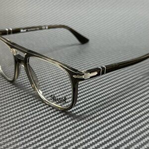 Persol Smoke Grey Unisex 54mm Eyeglasses